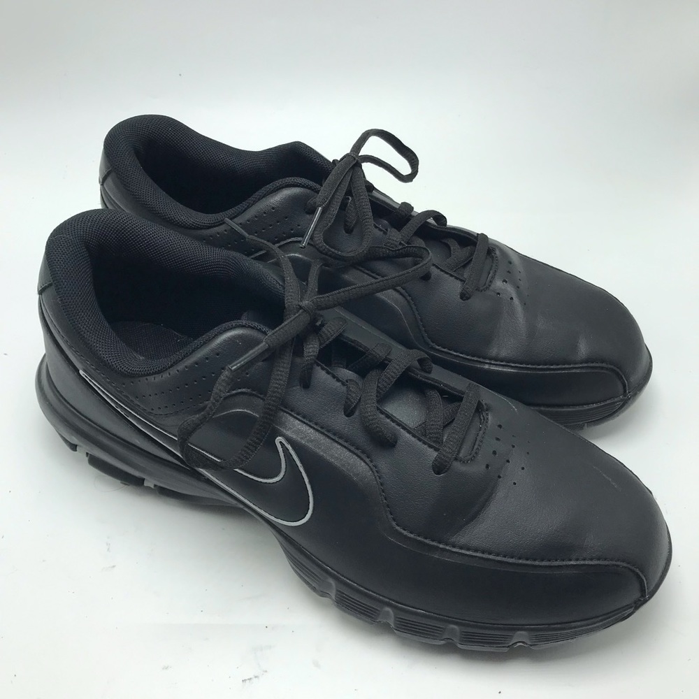 Nike Durasport 4 Men's Golf Shoes 844550-001 Black/Silver - Size 8.5.